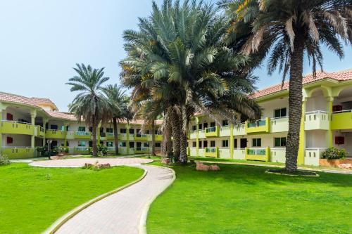 Exterior view, Flamingo Beach Hotel in Umm Al Quwain Exterior view, Flamingo Beach Hotel in Umm Al Quwain