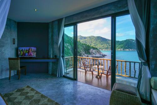 Balcony/terrace, Sai Daeng Resort Koh Tao in Sai Daeng Beach Balcony/terrace, Sai Daeng Resort Koh Tao in Sai Daeng Beach
