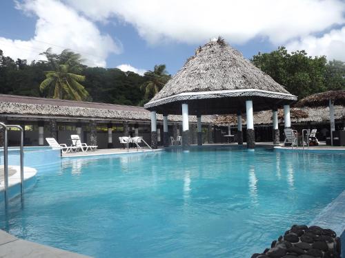 Kolam renang, Stevensons at Manase Beach Resort in Fagamalo Kolam renang, Stevensons at Manase Beach Resort in Fagamalo