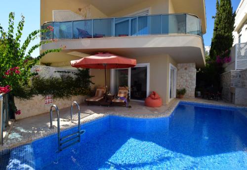 Kalkan Apartment Leylek at Asfiya Retreat with Private Pool indirim