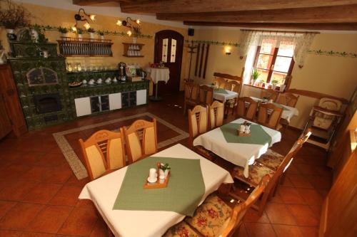 Ресторан, Mahleruv Penzion Na Hradbach in Їхлава Ресторан, Mahleruv Penzion Na Hradbach in Їхлава