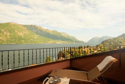 Erkély/terasz, Hotel Belvedere in Bellagio Erkély/terasz, Hotel Belvedere in Bellagio