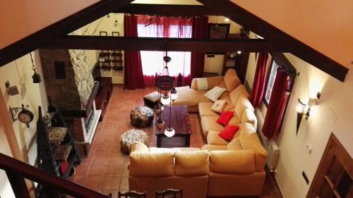 Shared lounge/TV area, Casa El balcon de Iria in Leganes Shared lounge/TV area, Casa El balcon de Iria in Leganes