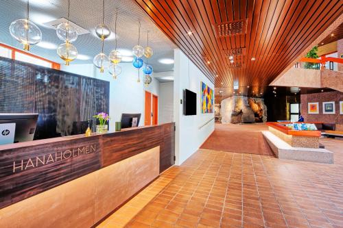 Előcsarnok, Hotel Hanasaari in Espoo Előcsarnok, Hotel Hanasaari in Espoo