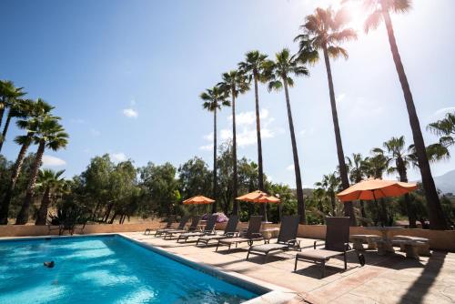 Swimming pool, Horsepower Ranch in Ensenada Swimming pool, Horsepower Ranch in Ensenada