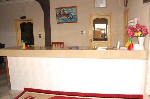 Vestíbulo, Hotel Safari COTONOU in Cotonou Vestíbulo, Hotel Safari COTONOU in Cotonou