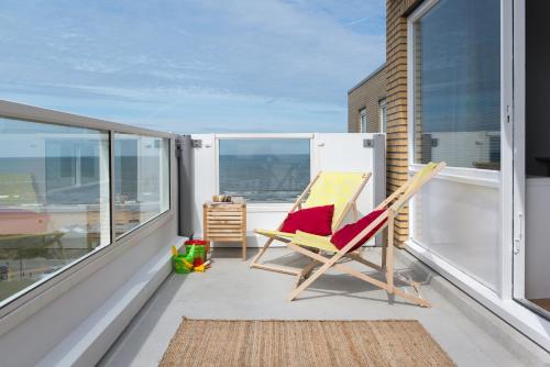 Balcony/terrace, Kite View in Noordwijk Balcony/terrace, Kite View in Noordwijk