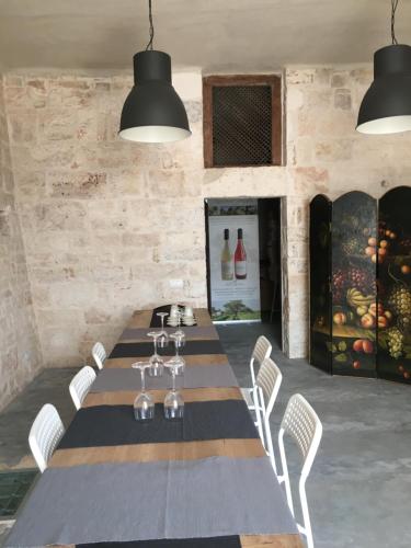 Restaurant, Masseria Croce Piccola - Wineyard in Selva Di Fasano Restaurant, Masseria Croce Piccola - Wineyard in Selva Di Fasano