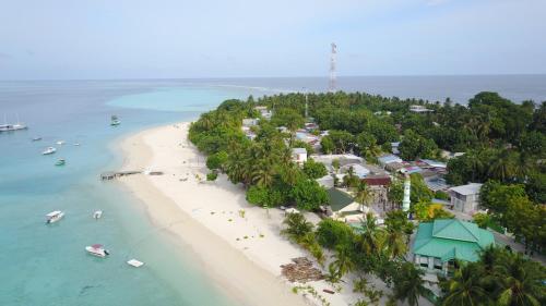 Fulidhoo Ihaa Lodge in Faafu-korallzátony Fulidhoo Ihaa Lodge in Faafu-korallzátony