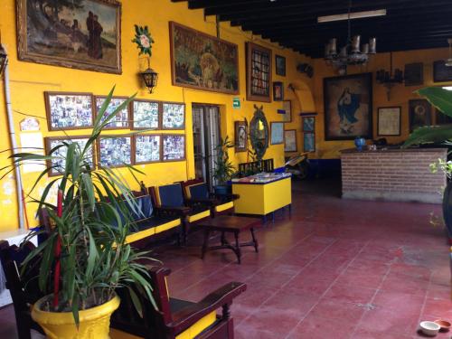 Vstupní hala, Pension California in La paz Vstupní hala, Pension California in La paz