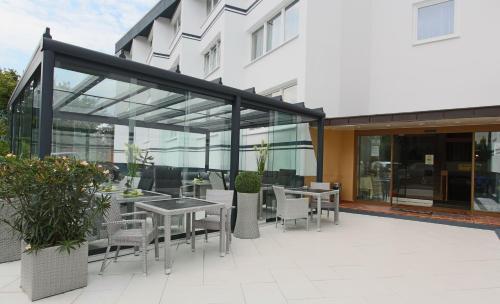 Terraza/balcón, Hotel Grille in Erlangen Terraza/balcón, Hotel Grille in Erlangen