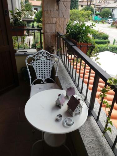 Terrazzo/balcone, B&b Silvana in Travedona Terrazzo/balcone, B&b Silvana in Travedona
