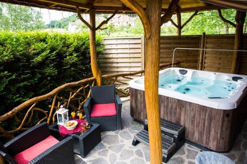 Kilátás, Domaine du Haut Jardin Hotel & Chalets Spa Prive in Corcieux Kilátás, Domaine du Haut Jardin Hotel & Chalets Spa Prive in Corcieux