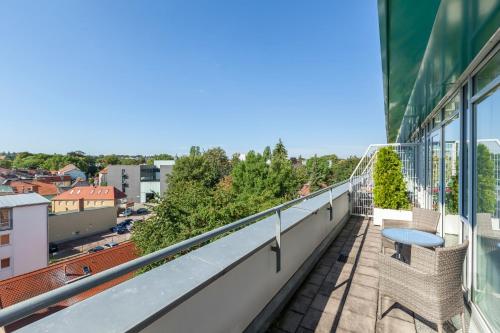 Terraza/balcón, Best Western Premier Grand Hotel Russischer Hof in Weimar Terraza/balcón, Best Western Premier Grand Hotel Russischer Hof in Weimar