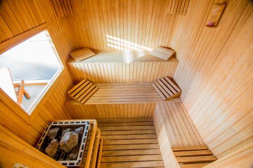 사우나, Bristol Apart Hotel in 라 페를라 사우나, Bristol Apart Hotel in 라 페를라