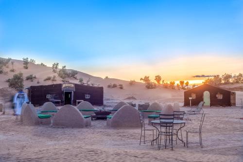View, Bivouac Reve Sahara-Dar Azawad in Mhamid View, Bivouac Reve Sahara-Dar Azawad in Mhamid