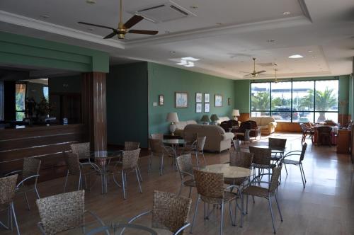 gedeelde lounge/tv-ruimte, Hotel Alonso de Monroy in Belvis De Monroy gedeelde lounge/tv-ruimte, Hotel Alonso de Monroy in Belvis De Monroy