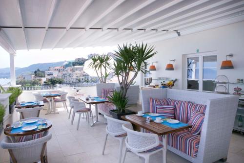 balkon/terras, Piccolo Grand Hotel in Pizzo balkon/terras, Piccolo Grand Hotel in Pizzo