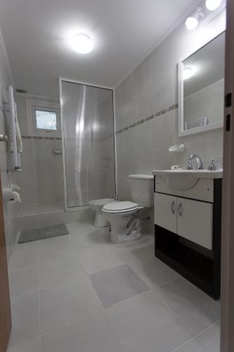 화장실, Aparthotel Aldea Termal in 카비아우 화장실, Aparthotel Aldea Termal in 카비아우