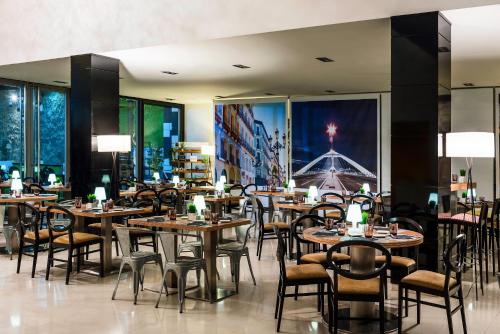 餐廳, Hotel Zentral Ave in 薩拉戈薩近中心 餐廳, Hotel Zentral Ave in 薩拉戈薩近中心