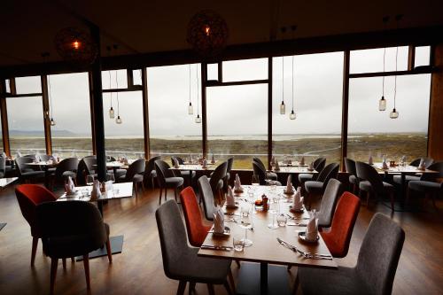 Restaurant, Fosshotel Myvatn in Reykjahlid Restaurant, Fosshotel Myvatn in Reykjahlid