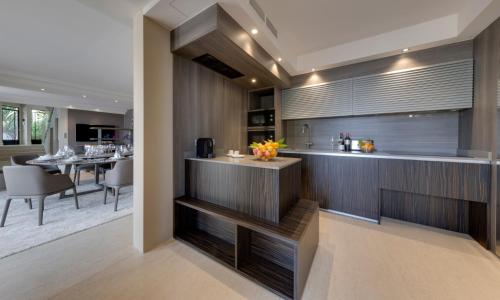 Kitchen, Luxurious Villa Overlooking Monaco in Menton Kitchen, Luxurious Villa Overlooking Monaco in Menton