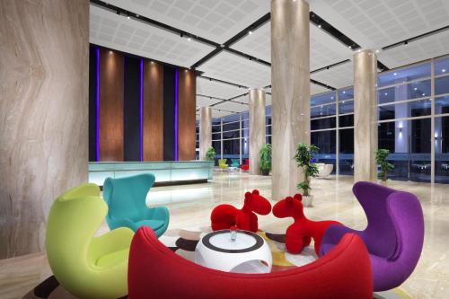 Lobby, Aston Batam Hotel and Residence in Batam Island Lobby, Aston Batam Hotel and Residence in Batam Island