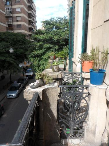Balcony/terrace, Freedom Hostel in Rosario Balcony/terrace, Freedom Hostel in Rosario