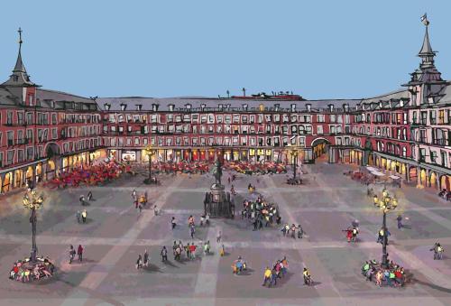Hotel Book In Madrid - Plaza Mayor