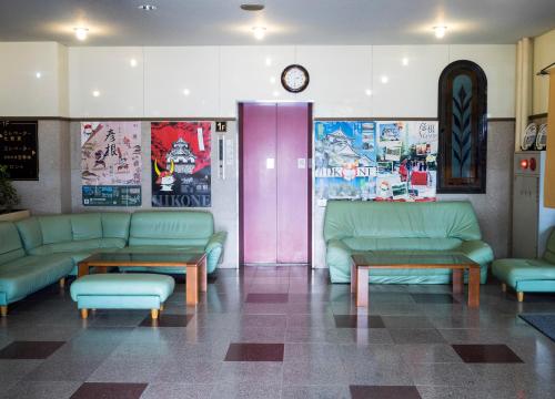 Lobby, Hikone Station Hotel in Hikone Lobby, Hikone Station Hotel in Hikone