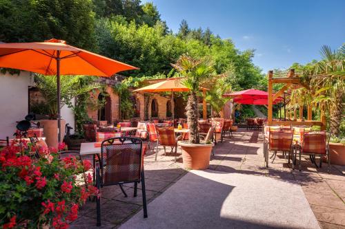 Erkély/terasz, Hotel Die Kleine Blume in Erfweiler Erkély/terasz, Hotel Die Kleine Blume in Erfweiler