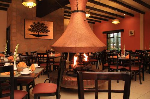 Restaurant, Hotel Villa Mercedes San Cristobal in Los Alcanfores Restaurant, Hotel Villa Mercedes San Cristobal in Los Alcanfores