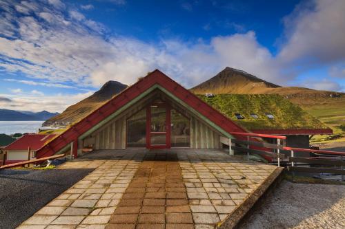 Unterkunft von außen, Gjaargardur Guesthouse Gjogv in Gjogv Unterkunft von außen, Gjaargardur Guesthouse Gjogv in Gjogv