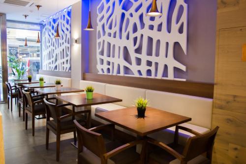 餐廳, 格蘭維亞酒店 (Hotel Gran Via) in 薩拉戈薩近中心 餐廳, 格蘭維亞酒店 (Hotel Gran Via) in 薩拉戈薩近中心