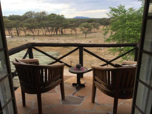 Varanda/terraço, Roidina Safari Lodge in Omaruru Varanda/terraço, Roidina Safari Lodge in Omaruru