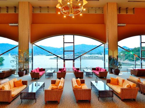 Lobi, Bay Resort Hotel Shodoshima in Shodoshima Lobi, Bay Resort Hotel Shodoshima in Shodoshima