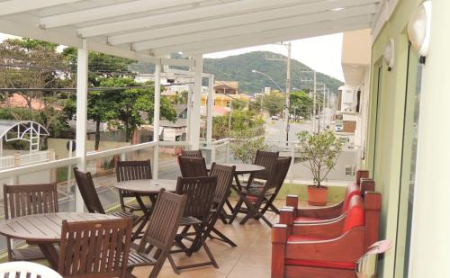 Balcony/terrace, Pousada Bomar Bombinhas in Bombinhas Balcony/terrace, Pousada Bomar Bombinhas in Bombinhas