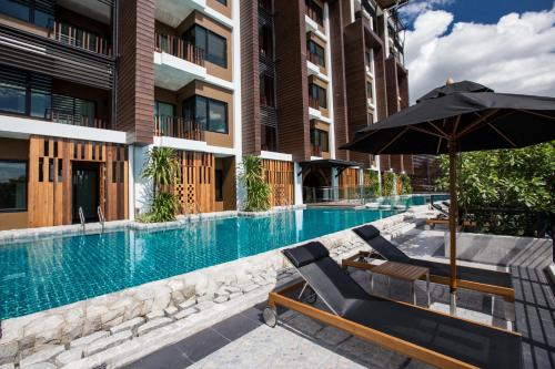 수영장, 나티 더 리버프론트 호텔 칸차나부리 (Natee The Riverfront Hotel Kanchanaburi) in 깐짜나부리 / 칸차나부리 수영장, 나티 더 리버프론트 호텔 칸차나부리 (Natee The Riverfront Hotel Kanchanaburi) in 깐짜나부리 / 칸차나부리