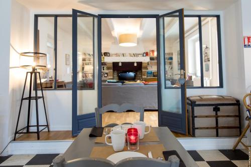 Bar/ Salón, Hotel Saint-Michel in Dinard Bar/ Salón, Hotel Saint-Michel in Dinard