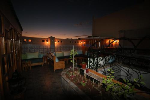 발코니/테라스, 리아드 레 크티스 디아가디르 (Riad Les Chtis D'Agadir) in 아바투아 발코니/테라스, 리아드 레 크티스 디아가디르 (Riad Les Chtis D'Agadir) in 아바투아