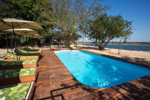Сад, Zambezi Mubala Lodge in Катімо Муліло Сад, Zambezi Mubala Lodge in Катімо Муліло