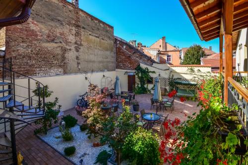 Erkély/terasz, Rosen Villa Sibiu in Nagyszeben Erkély/terasz, Rosen Villa Sibiu in Nagyszeben