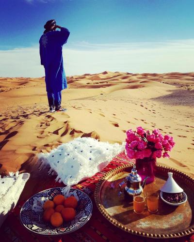 餐饮, 卡斯巴尔格丘比酒店 (Kasbah Erg Chebbi) in 梅思佳 餐饮, 卡斯巴尔格丘比酒店 (Kasbah Erg Chebbi) in 梅思佳