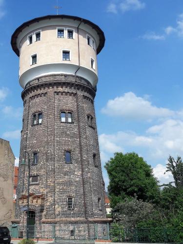 Entree, Wasserturm Angermünde (Wasserturm Angermunde) in Angermunde Entree, Wasserturm Angermünde (Wasserturm Angermunde) in Angermunde
