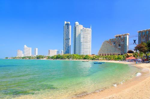 Beach, View Talay 1 Jomtien in Thep Prasit Beach, View Talay 1 Jomtien in Thep Prasit