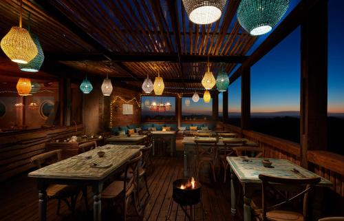 Restaurant, Cuarzo Lodge in Pichilemu Restaurant, Cuarzo Lodge in Pichilemu