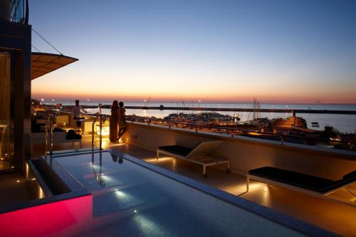 Balcony/terrace, Palazzo del Corso – Boutique Hotel in Gallipoli Balcony/terrace, Palazzo del Corso – Boutique Hotel in Gallipoli
