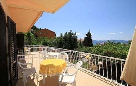 Erkély/terasz, Villa Elvira in Gradac Erkély/terasz, Villa Elvira in Gradac