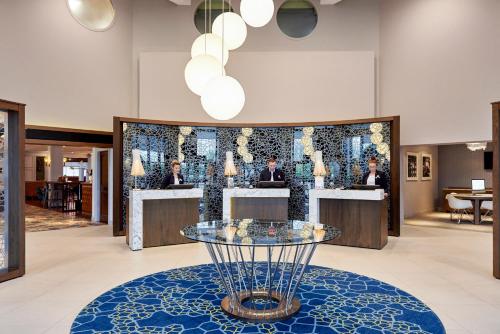 Lobby, Novotel London Stansted Airport in Stansted Airport Lobby, Novotel London Stansted Airport in Stansted Airport