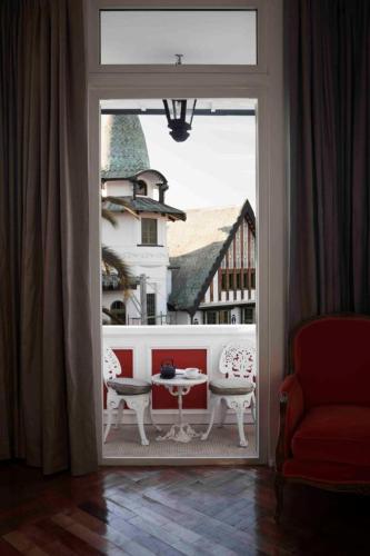 balkong/terrass, Palacio Astoreca in Valparaiso balkong/terrass, Palacio Astoreca in Valparaiso